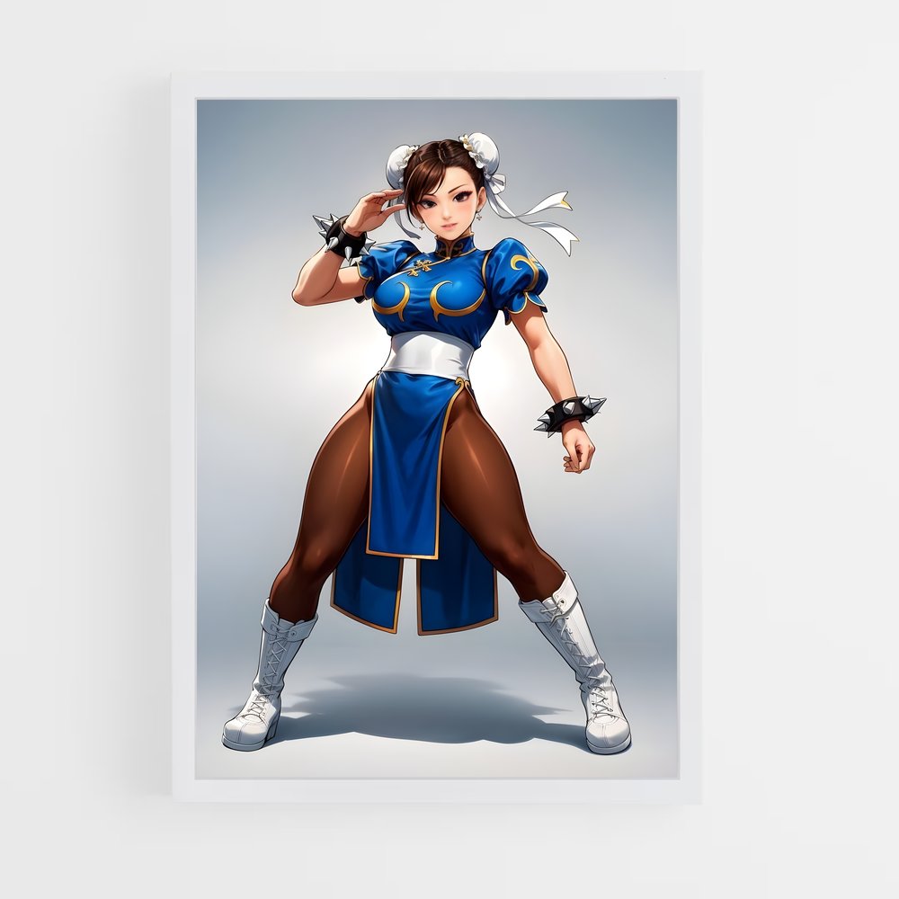 Poster Chun-Li: La Légende des Arts Martiaux – affiche Street Fighter (vue 3)